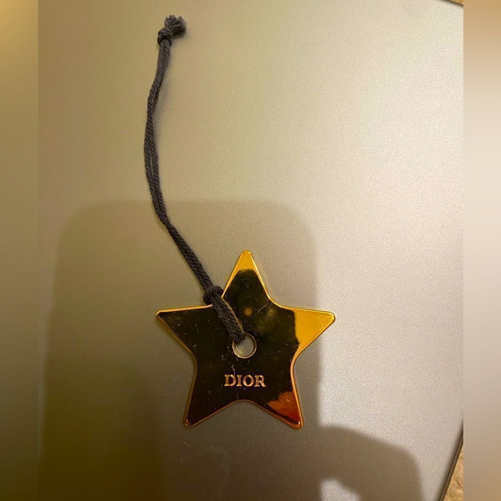 DIOR limited edition gold star ornament